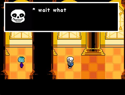 undertale how to skip to sans fight|More.